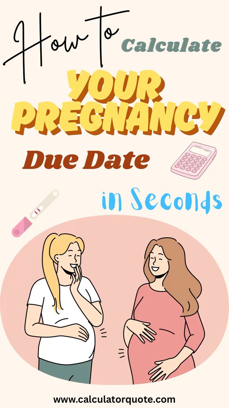 Conception/ Reverse Due Date Calculator