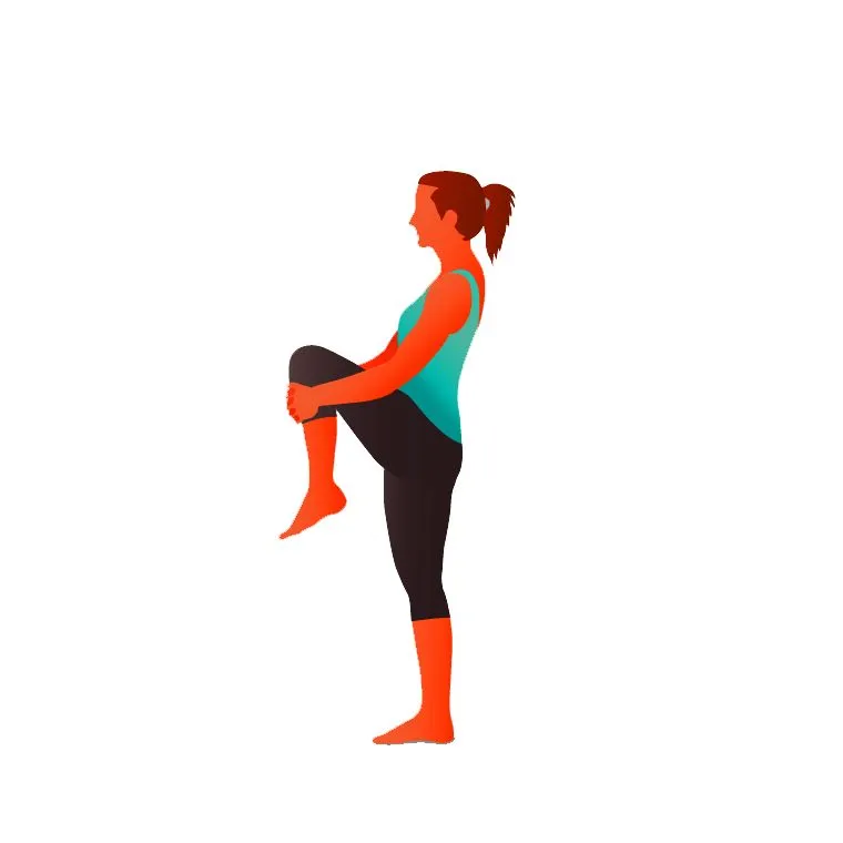 Standing Knee to Chest