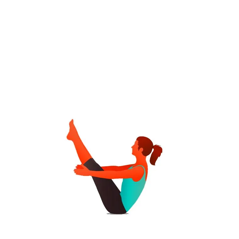 Urdhva Mukha Paschimottanasana - Upward Facing Forward Bend Pose