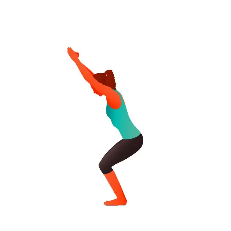 Utkatasana - Chair Pose