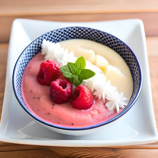 Raspberry Smoothie Bowls