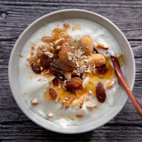 Yogurt with Honey Baked Figs