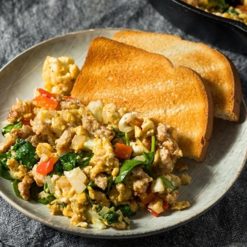 Spinach Scramble