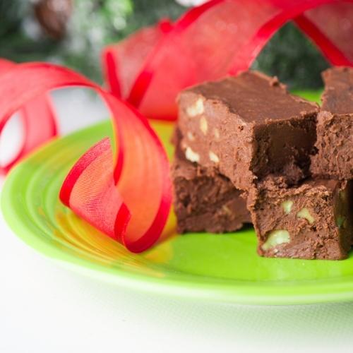 Chocolate Fudge and Fruit