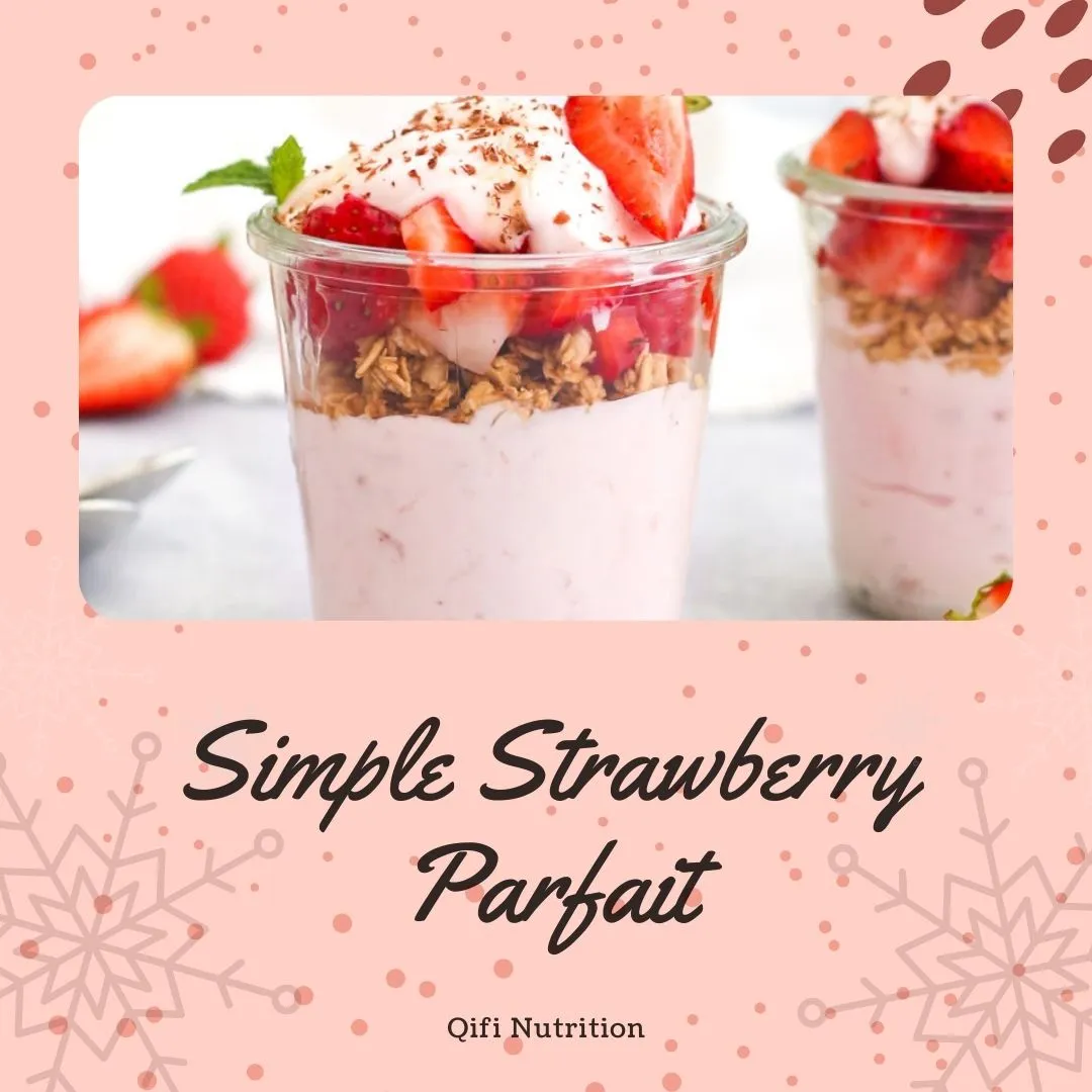 Simple Strawberry Parfait