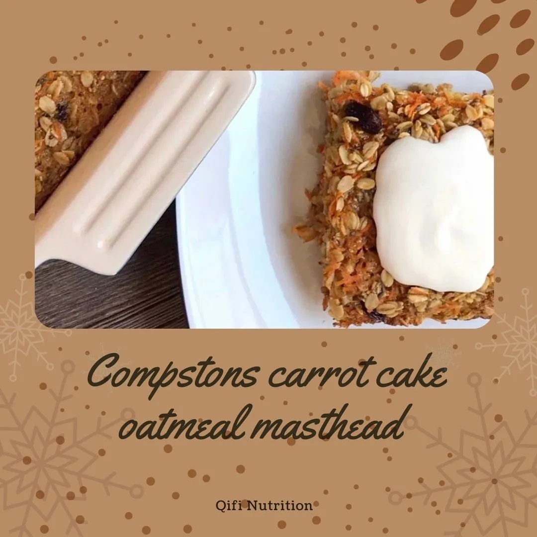 Carrot Cake Baked Oatmeal